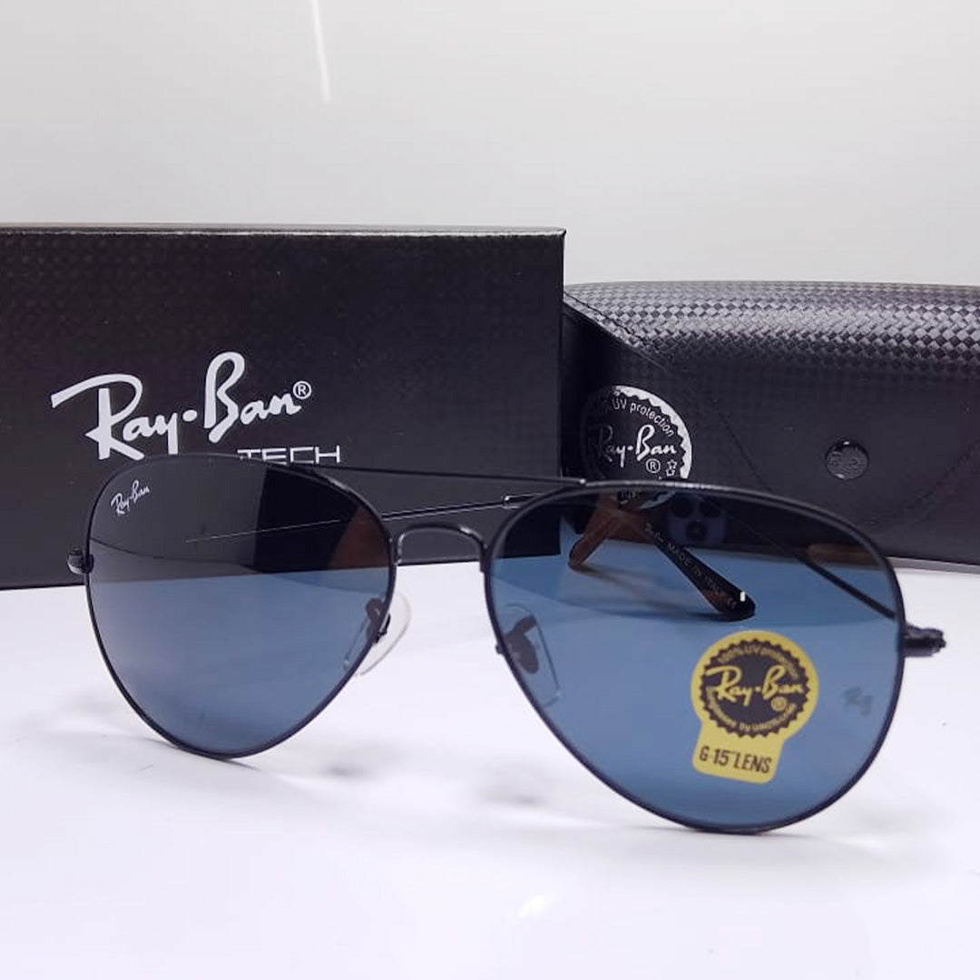 Rayban Avaiter Black Sunglass
