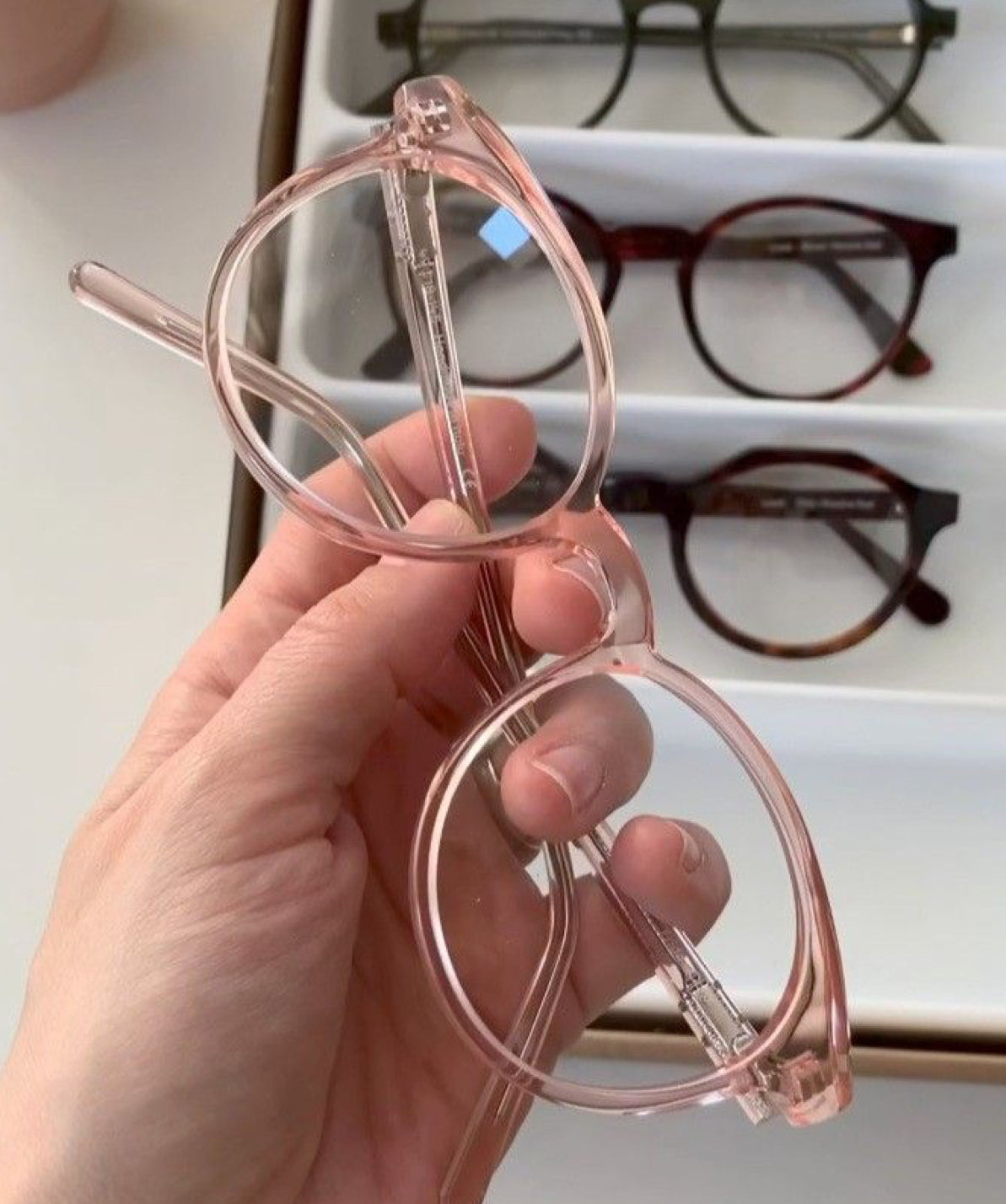 Transparent Pink Frame 37