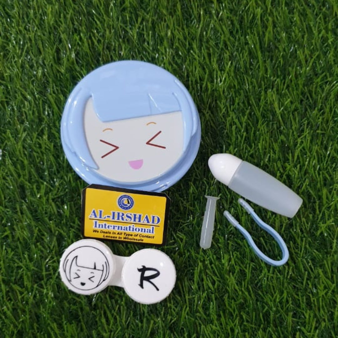 Cartoon Travel Kit - Lite Blue