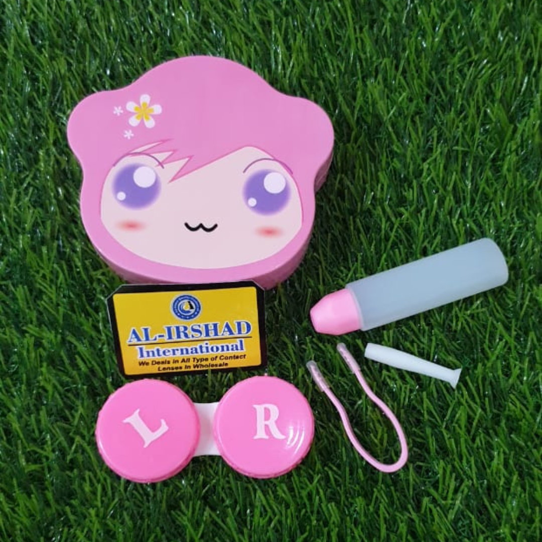 Cartoon Travel Kit - Lite Pink