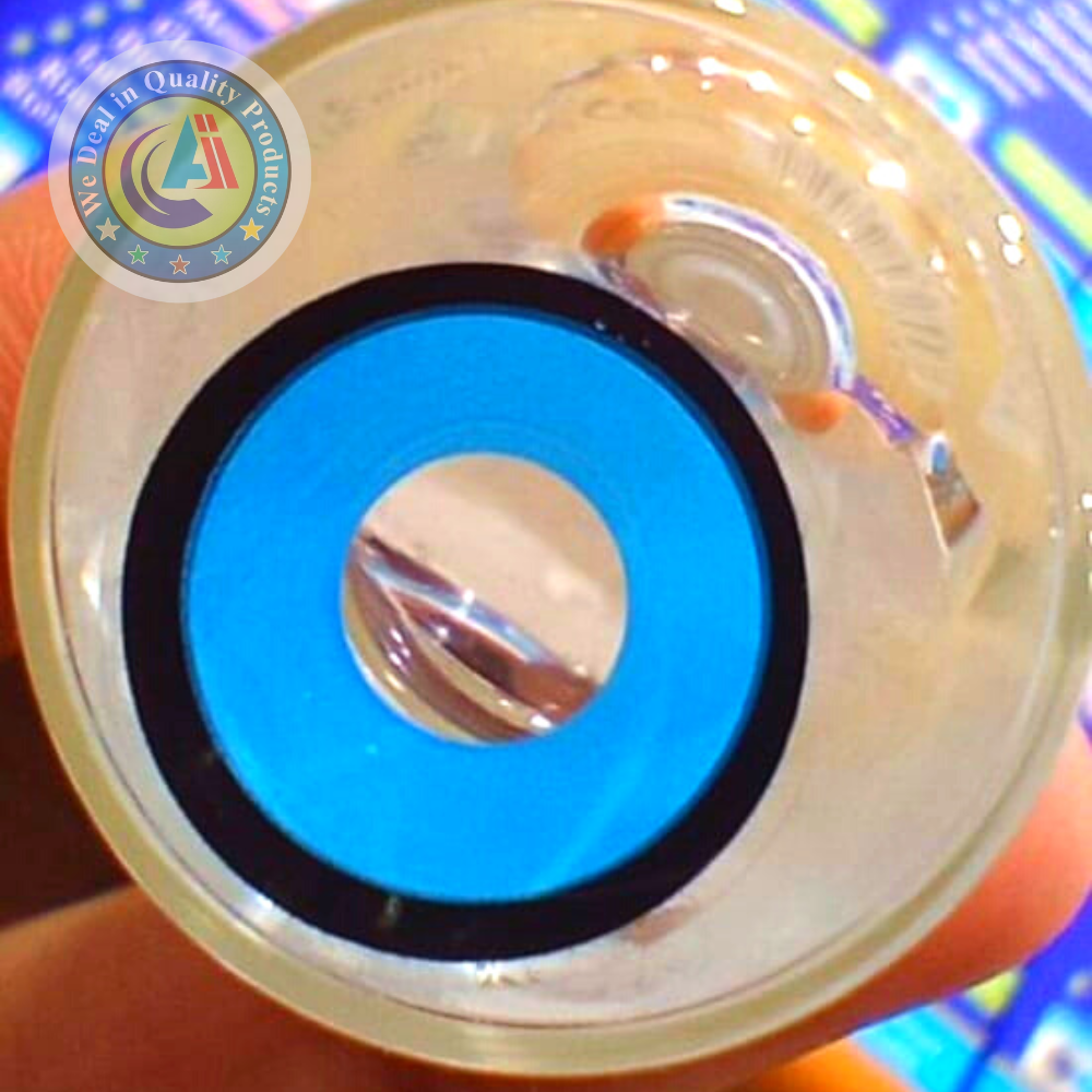 Circle Blue Halloween Lens