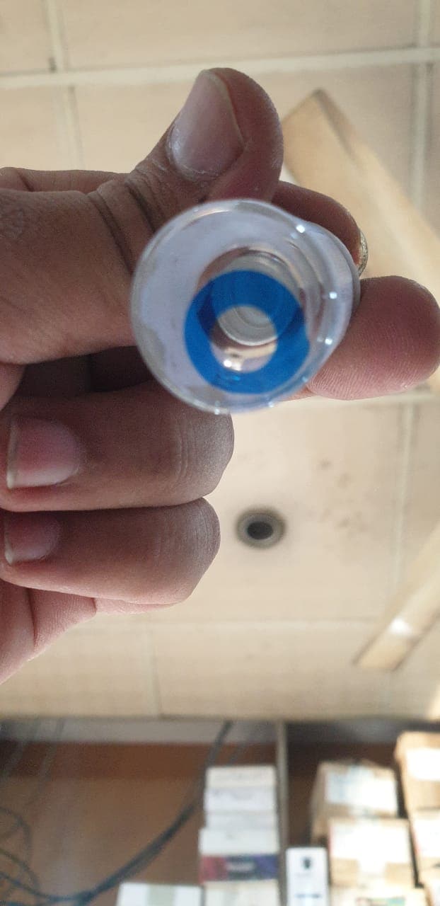 HALOWEEN LENS BLUE COLOUR