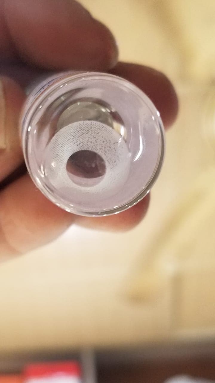 HALOWEEN LENS WHITE COLOUR