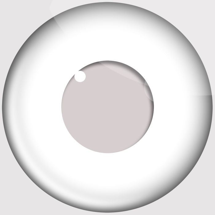 WHITE OUT CONTACT LENSES
