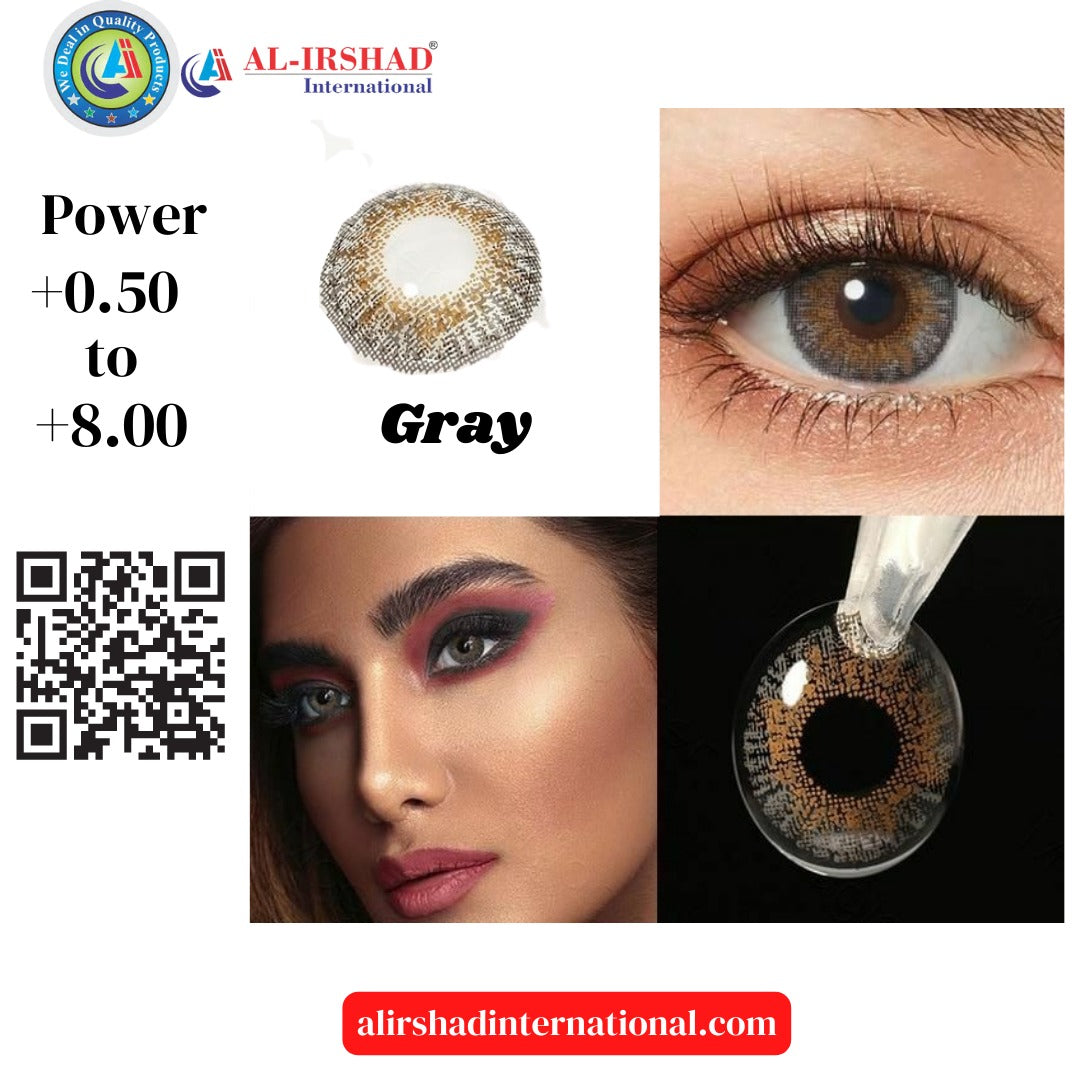 Gray Color Lens (Plus Number)
