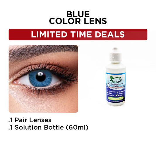 Blue Color Lens - Limited Time Deals