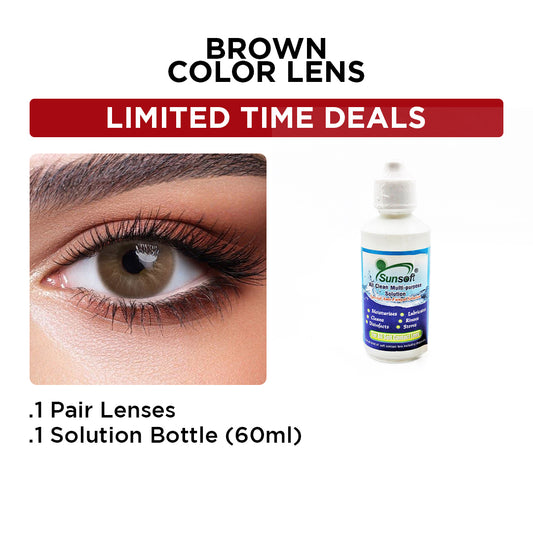 Brown Color Lens - Limited Time Deals