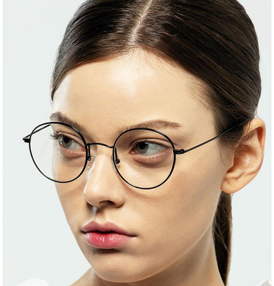 Black Round Frame