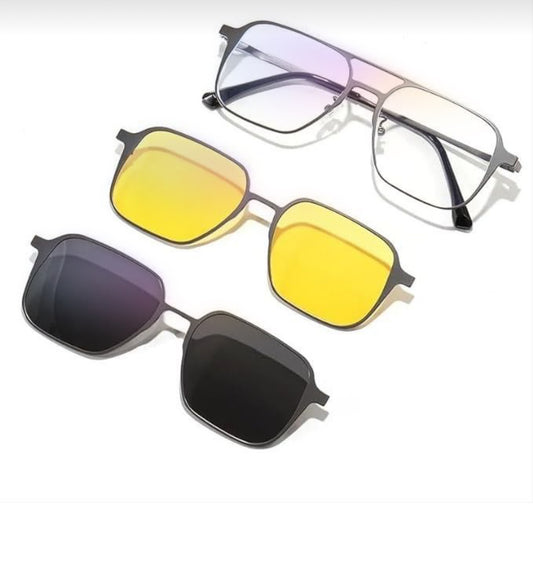 Metal Attachment Glasses