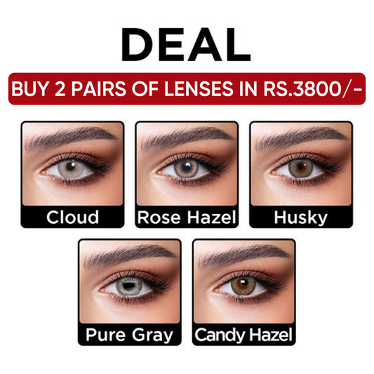 Premium AI New Bogo Offer - Buy 1 Pair Get 1 Pair Free ( Hidrocor Lenses )