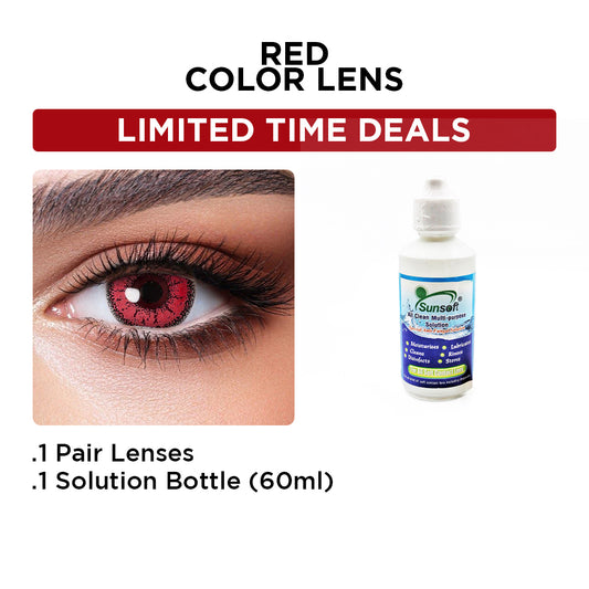 Red Color Lens - Limited Time Deals