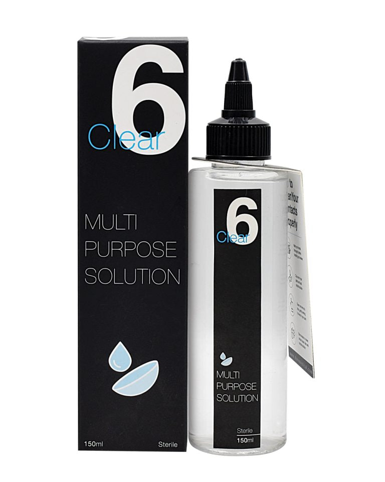 Clear 6  Lens Solution -150 ML