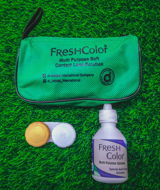 Fresh Color Lens Pouch Kit Green