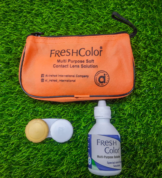 Fresh Color Lens Pouch Kit Orange