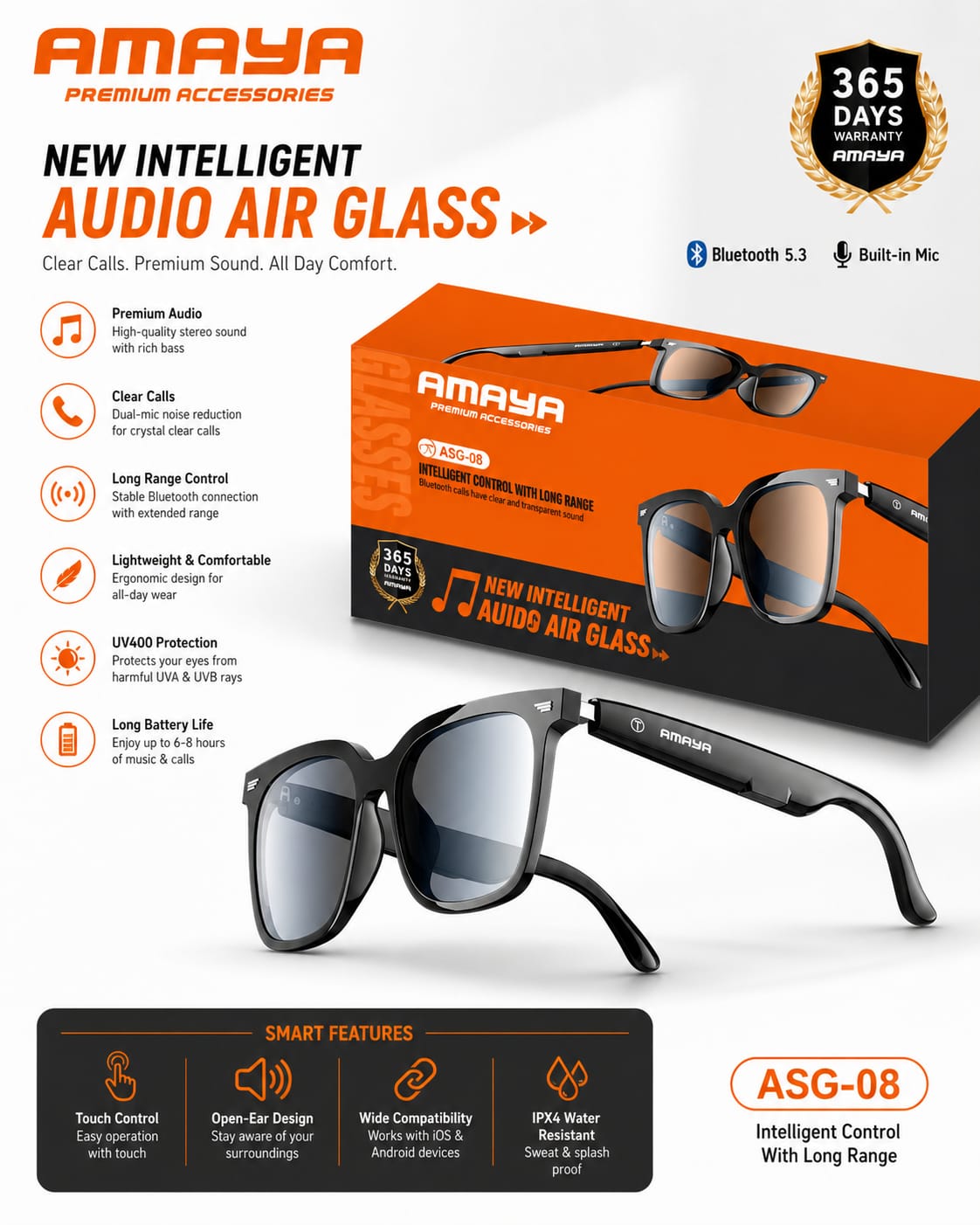 Bluetooth Glasses