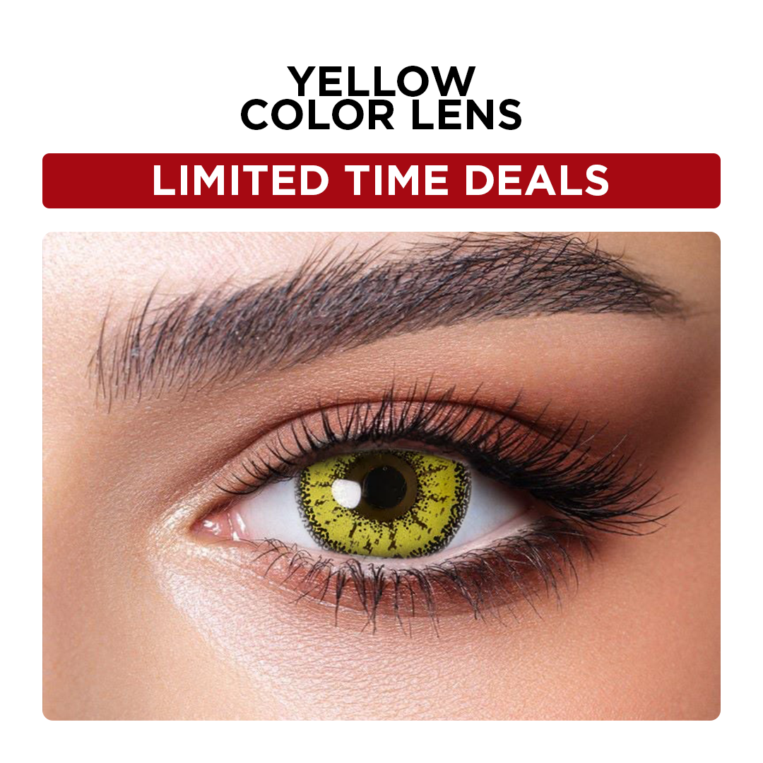 Yellow Color Lens - Limited Time Deals
