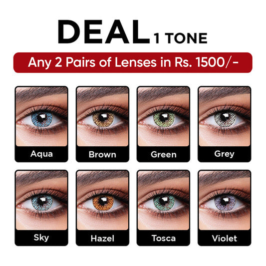 Buy Any 2 Pair Of Lenses in 1500 1Tone