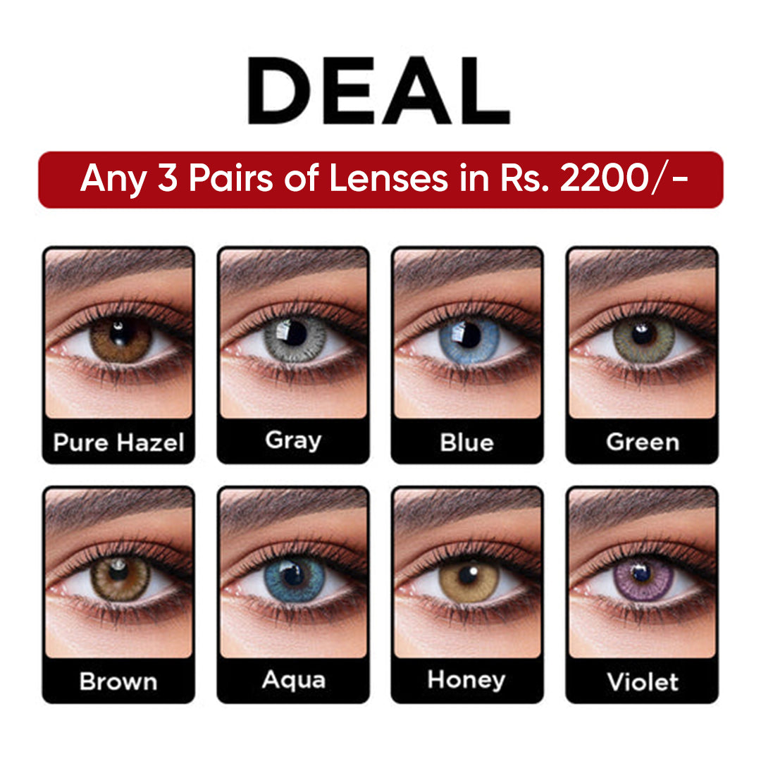 Buy Any 3 pairs of lenses in 2200