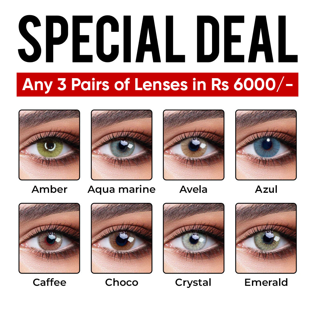 Any 3 Pairs of Lenses in Rs 6000