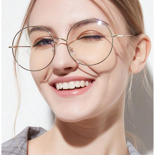 Ladies round glasses