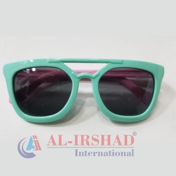 Baby Sunglasses Polarized Sea Green & Pink