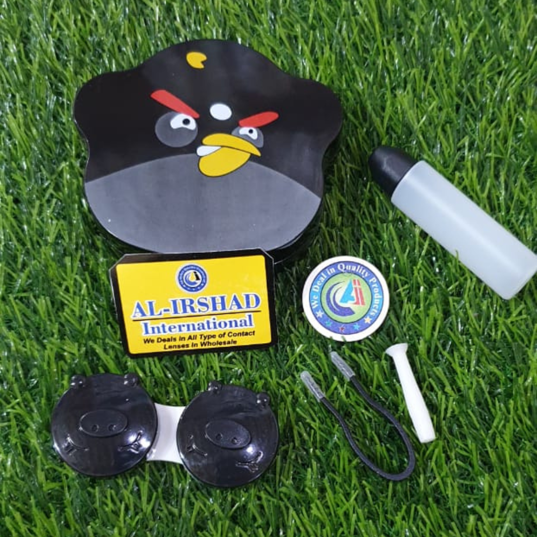 Cartoon Travel Kit - Angry Bird Black